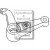 194590M1 - Steering Shaft Arm, Center Upper	