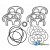 24D001 - Repair Kit, Hydraulic Pump	
