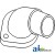 310075 - Elbow, Exhaust 	