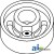 350805R2 - Brake Drum 	