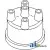 351693R1 - Cap, Distributor 	
