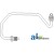 3700355M91 - Tube Assembly, Fuel Filter 	
