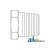 43G10 - Male Pipe To Female Pipe Hex Bushing