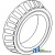 462A-I - Cone, Tapered Roller Bearing