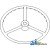 60069D - Steering Wheel; 15" 	