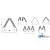 612-150 - 10 Lh End Sections, Chrm Top Ser