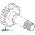 67596C91 - Shaft & Gear, Internal PTO 	