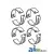 68084C - Bearing Set, Main (.030", set of 4) 	