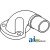 7000805M1 - Elbow, Exhaust 	