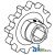 766380 - Sprocket, Feeder Chain (Center) 	