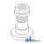 7A6015 - Bolt Kit, Rotary Cutter Blade 	