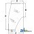 82036000 - Glass, Door (RH) 	