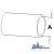 826775M1 - Radiator Hose, Bottom 	