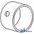 83930554 - Bushing, Front & Rear Axle (MFWD) 	