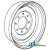 86533415 - Drum, Brake 	