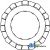 8A4221 - Bearing, Transmission Countershaft (Front Cone) 	