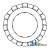 8N3571 - Bearing, Steering Gear Thrust 	