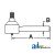 908825M1 - Drag Link End	
