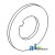 957E1195 - Spindle Tab Washer 	