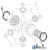 957E4228 - Washer, Thrust (Differential) 	