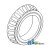 960E4621 - Pinion Cone, Differential Rear 	
