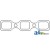 9N9448 - Gasket, Manifold 	