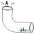 A145619 - Radiator Hose, Lower 	