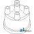 A44429 - Cap, Prestolite Distributor 	