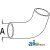 A60169 - Radiator Hose, Upper 	