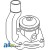 AF2368R - Water Pump w/ Pulley	