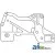 AF2792R - Support, Draft Link (RH) 	