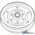 AH14097 - Pulley, Idler 	