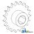 AH130572 - Sprocket Assy, Lower Tailings Auger 	