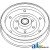 AH14097 - Pulley, Idler 	
