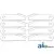 AH205909 - Kit, Straw Chopper Blade; Paddle Type, 4 Lh / 4 Rh