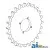 AH206131 - Idler Sprocket, Unloading Auger Drive W/ Bearing	