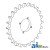 AH206131 - Idler Sprocket, Unloading Auger Drive W/ Bearing	