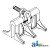 AH206756 - Concave Insert - C/W Spring, Pin, Roll Pin & Washer 	