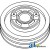 Ar58176 - Pulley, Crankshaft Dampener (Dbl Groove W/ Ac)