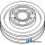 Ar58176 - Pulley, Crankshaft Dampener (Dbl Groove W/ Ac)