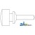C5NN16N655A - Rubber Hood Support 	