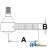 C5NN3A300B - Drag Link End, Front	