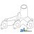C5NE9430E - Extension, Exhaust Manifold (Vertical) 	