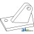 C7NND932B - Bracket, Stabilizer (LH) 	