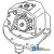 D8NN600KB - Pump, Hydraulic (Mounts in Transmission Housing) 	