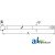 E1NN3307AA - Drag Link Tube w/ End	