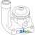 F2244R - Water Pump w/ Pulley
