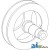 H179093 - Sheave, Reel Pump Drive; Standard 	