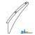 H114537 - Vane, Straw Chopper, Inner Rh