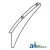 H114537 - Vane, Straw Chopper, Inner Rh